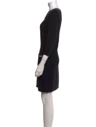 Milly Merino Wool Mini Dress