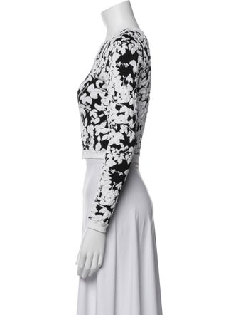 Milly Floral Print Evening Jacket