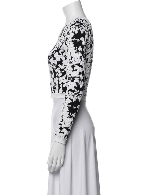 Milly Floral Print Evening Jacket