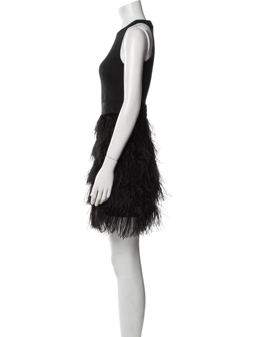 Milly Crew Neck Mini Dress