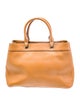 Milly Leather Top Handle Bag