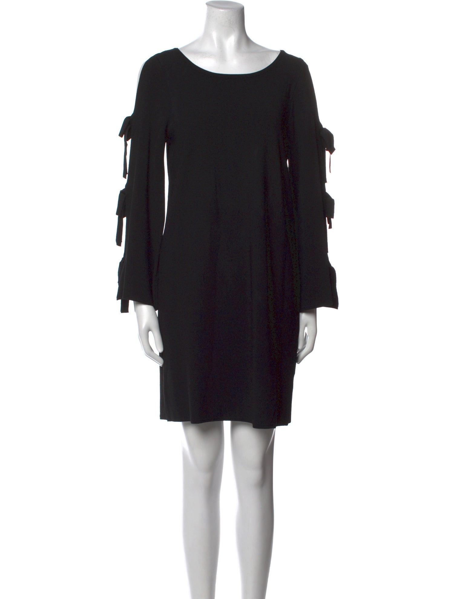 Milly Scoop Neck Mini Dress