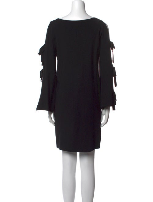 Milly Scoop Neck Mini Dress