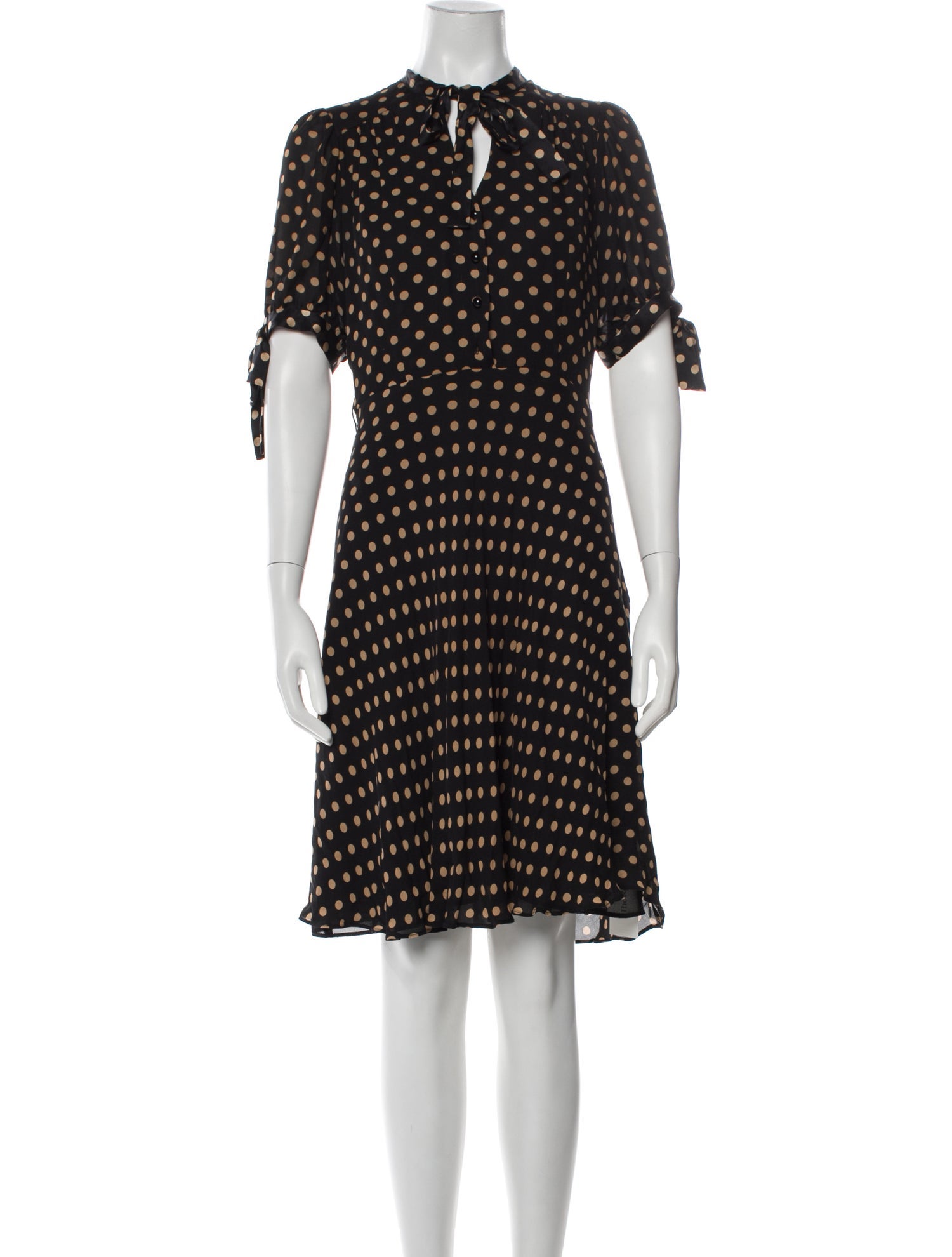 Milly Silk Knee-Length Dress