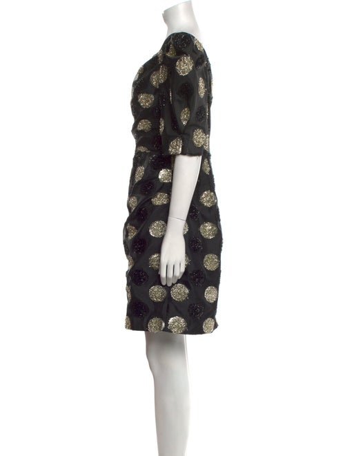 Milly Floral Print Mini Dress