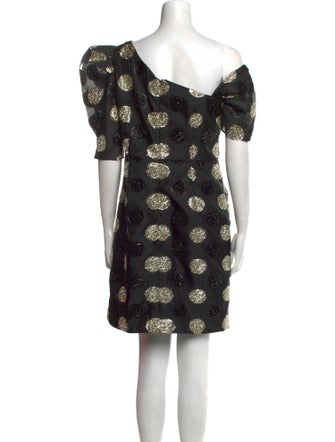 Milly Floral Print Mini Dress