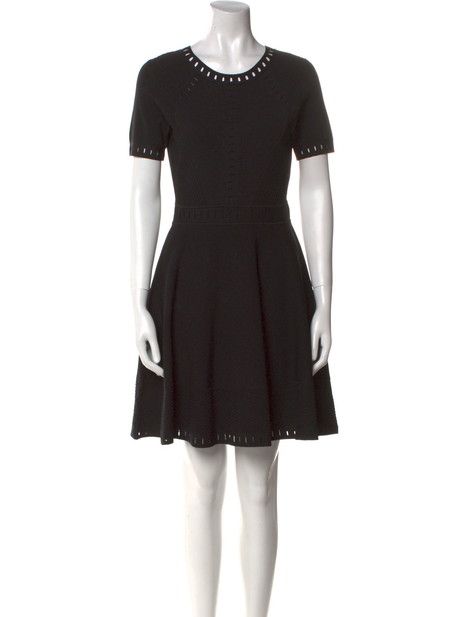 Milly Crew Neck Mini Dress