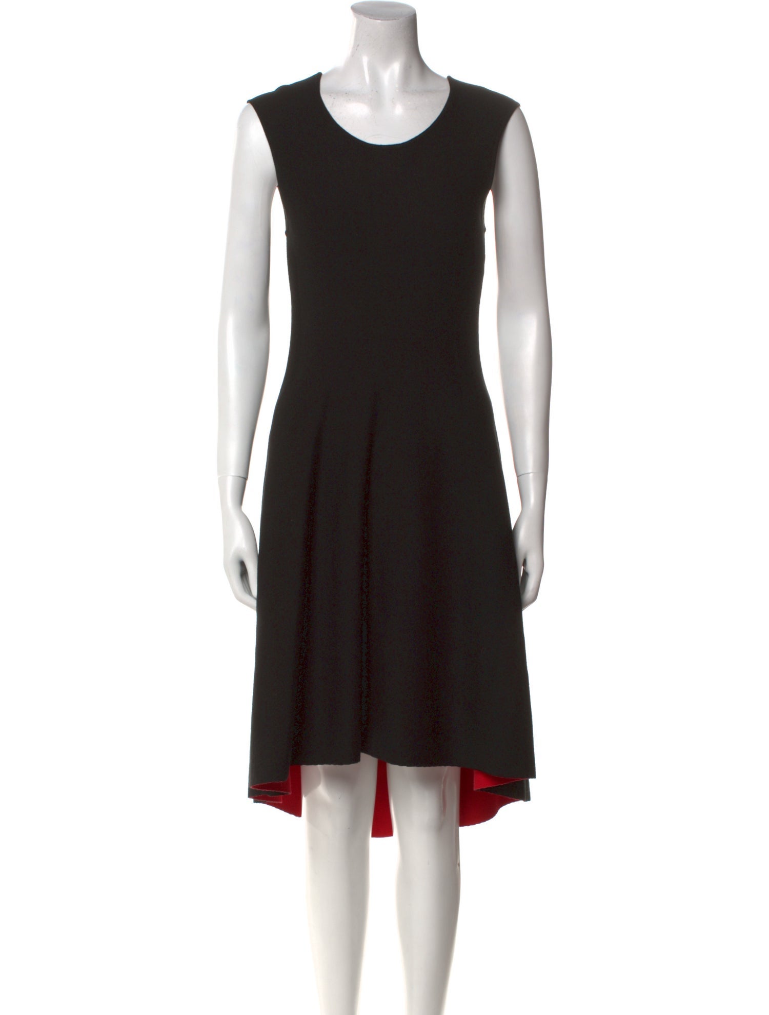 Milly Scoop Neck Midi Length Dress