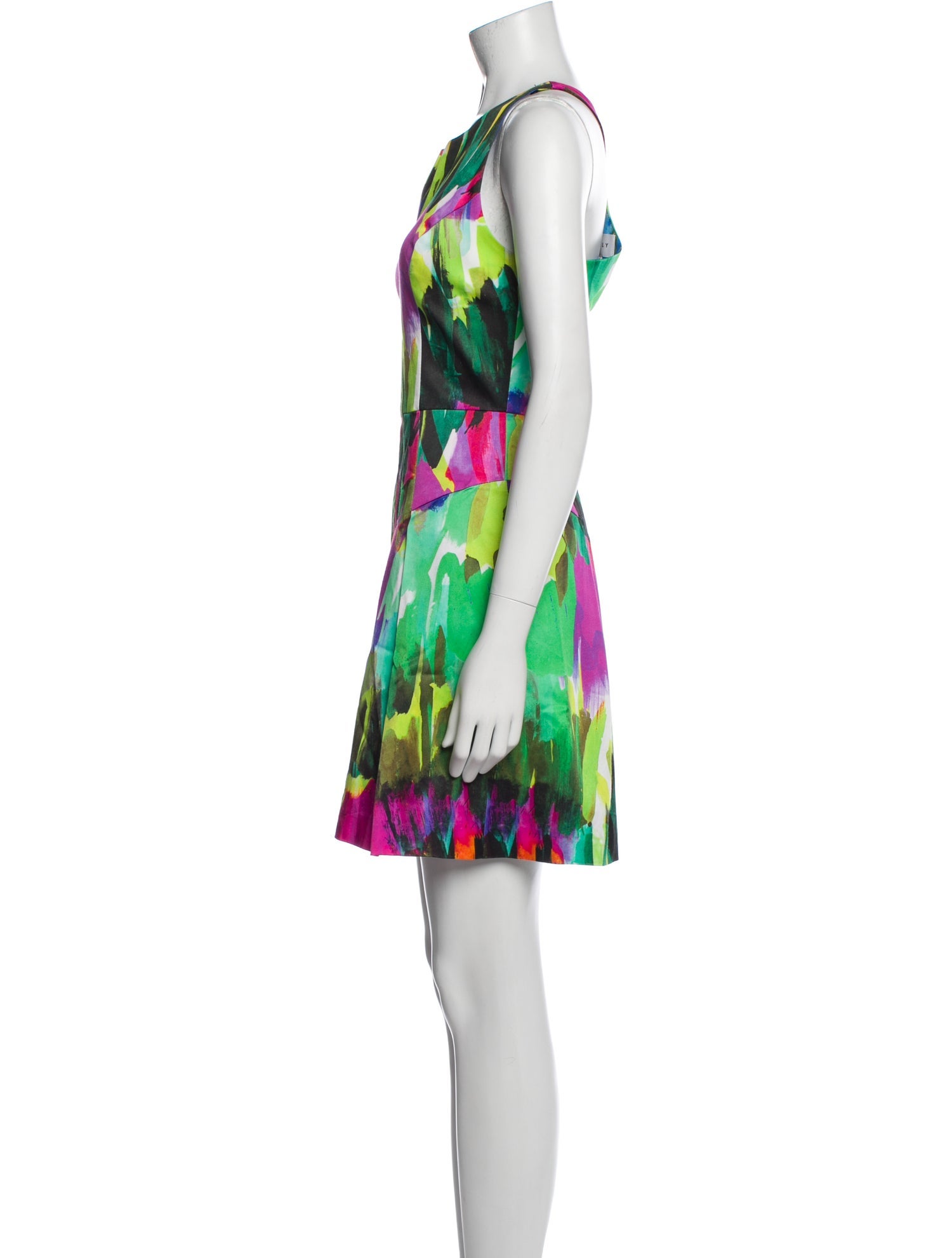 Milly Printed Mini Dress