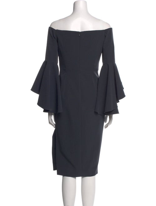 Milly Off-The-Shoulder Knee-Length Dress