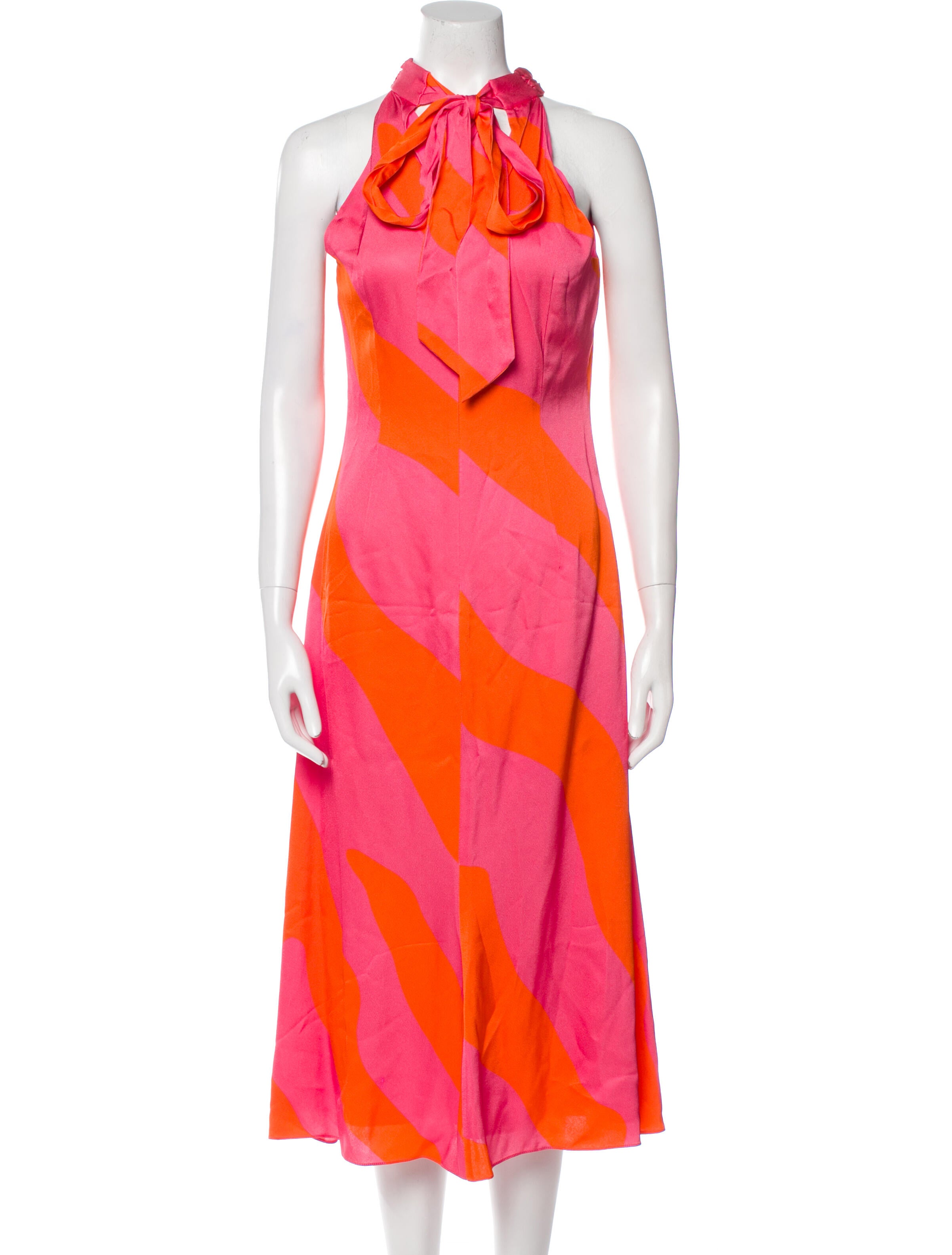 Milly Printed Long Dress