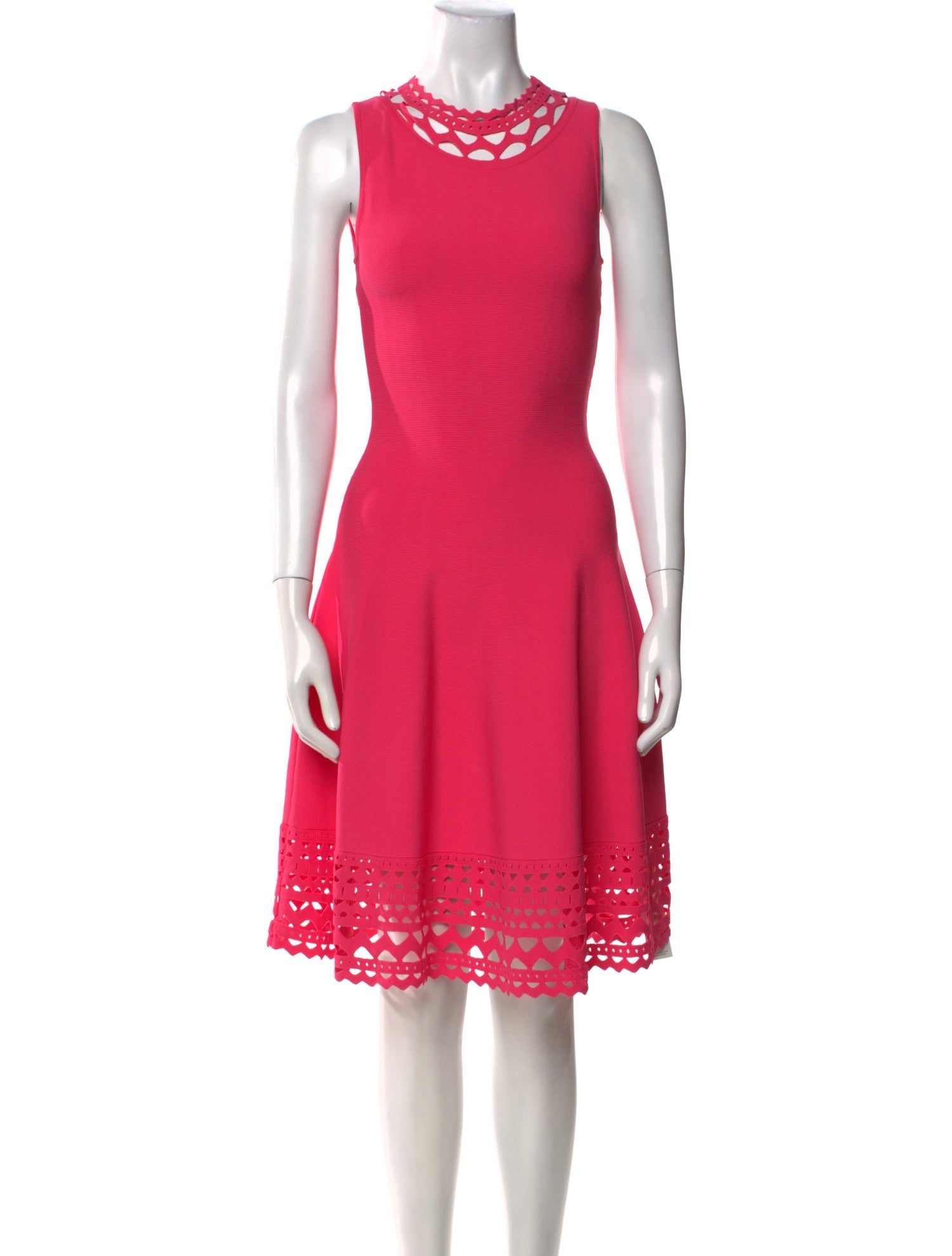 Milly Crew Neck Mini Dress