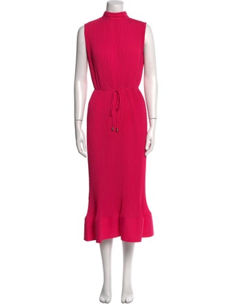 Milly Turtleneck Midi Length Dress