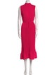 Milly Turtleneck Midi Length Dress