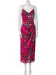 Milly Printed Long Dress