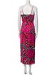 Milly Printed Long Dress