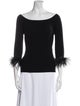 Milly Bateau Neckline Sweater