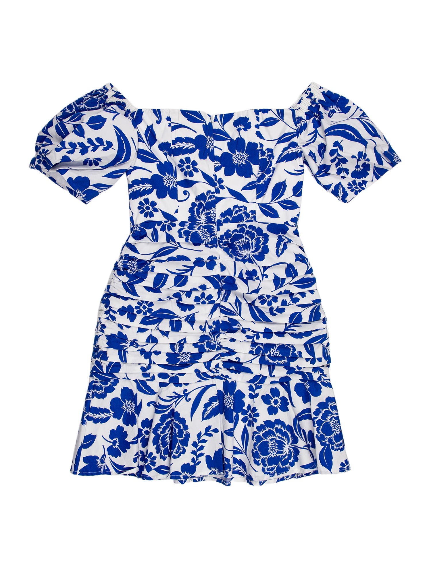 Milly Floral Print Mini Dress