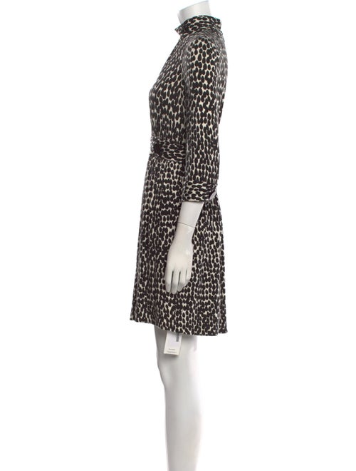 Milly Animal Print Mini Dress