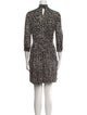 Milly Animal Print Mini Dress