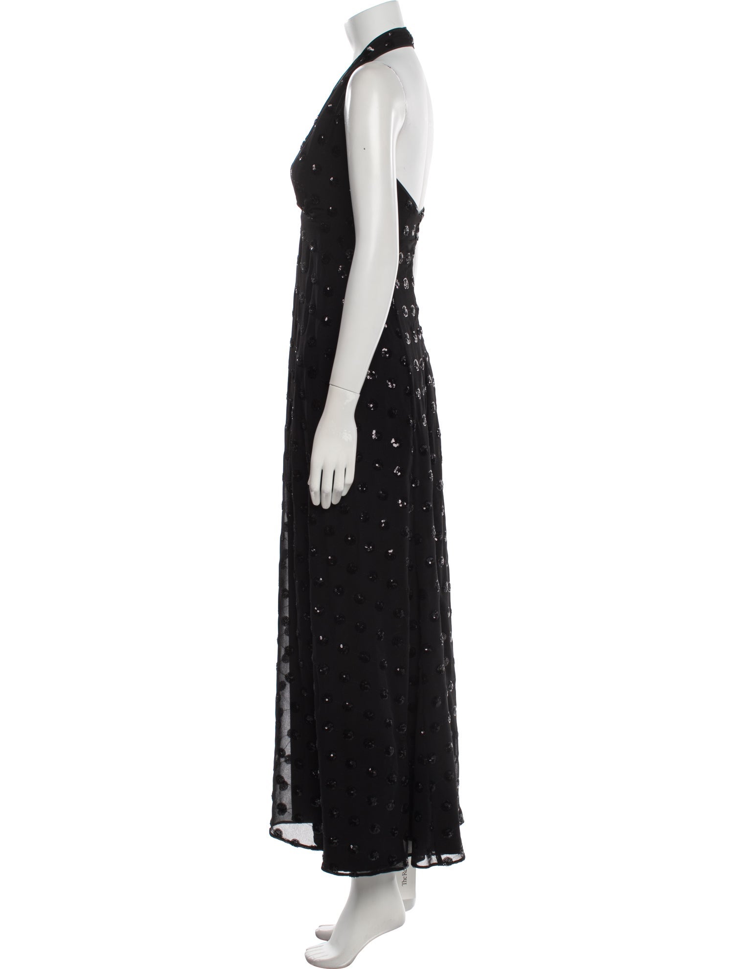 Milly Halterneck Long Dress