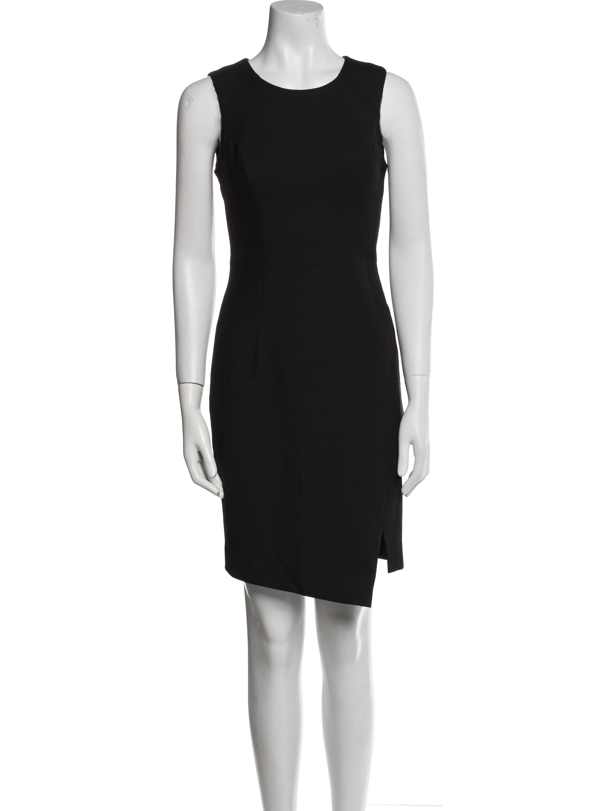 Milly Scoop Neck Mini Dress