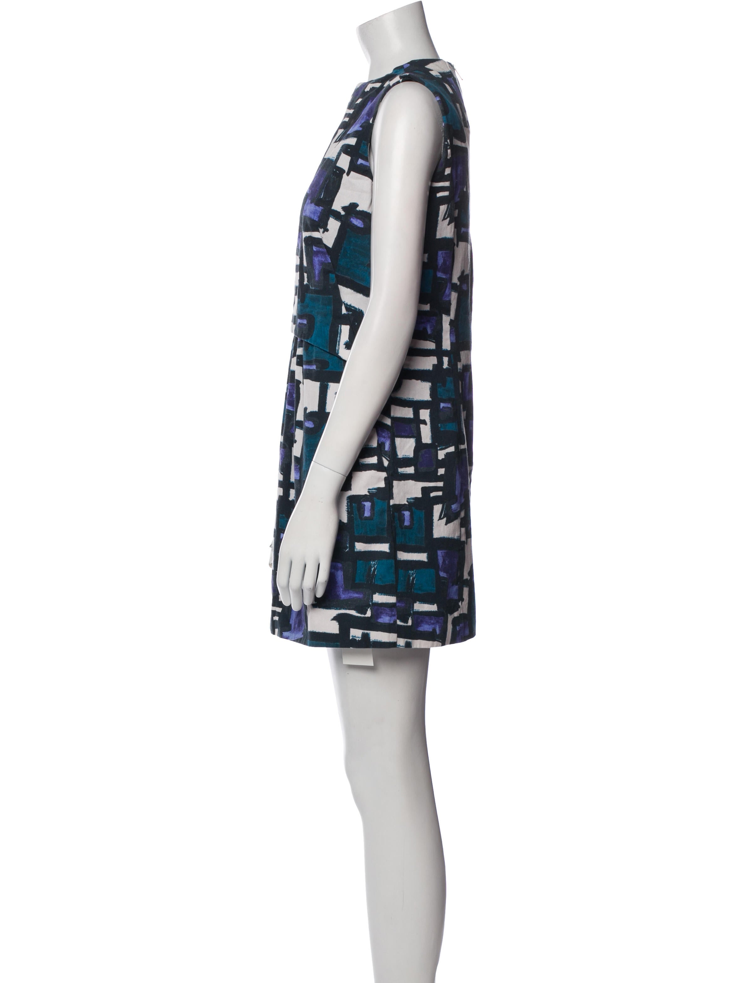 Milly Printed Mini Dress