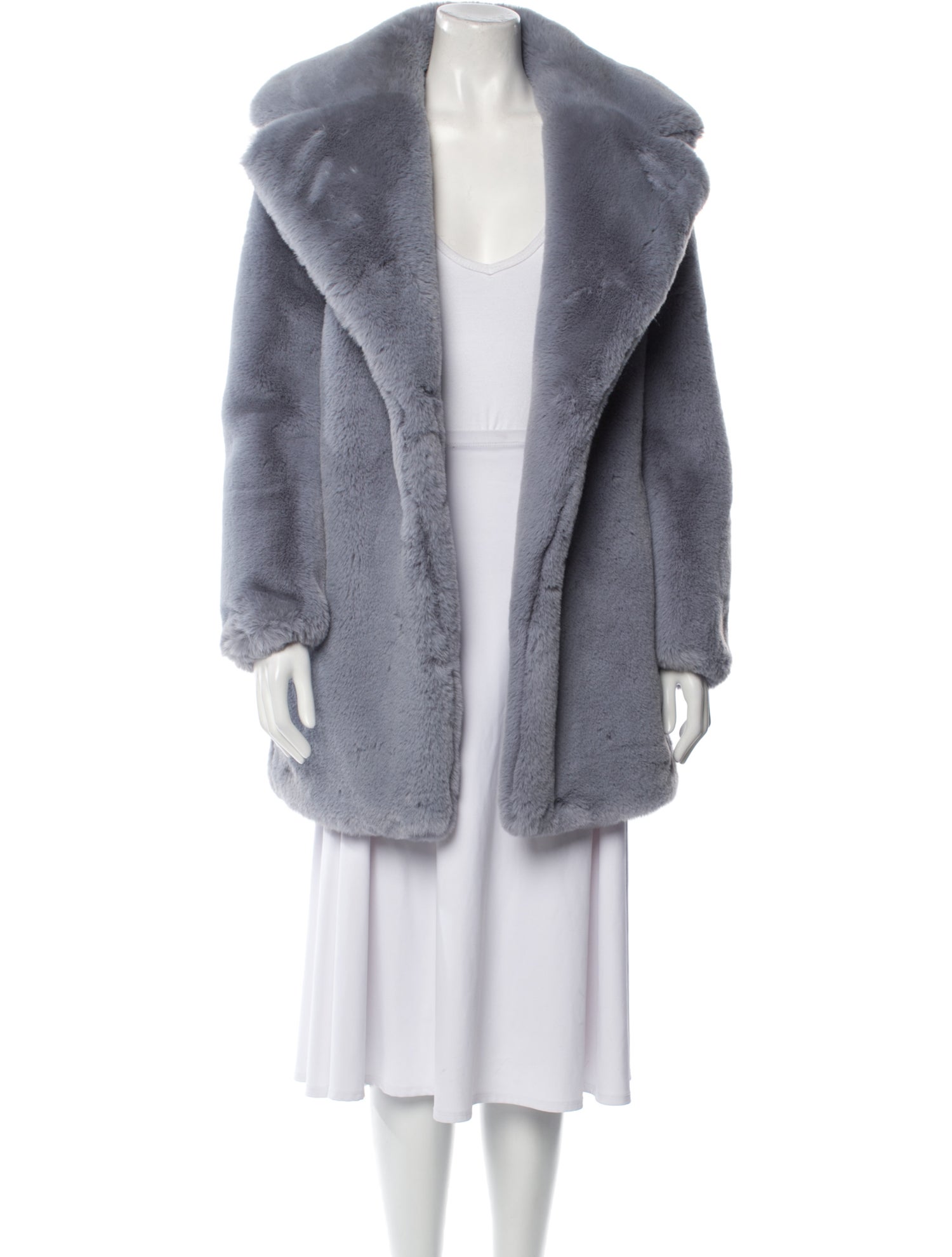 Milly Faux Fur Faux Fur Coat