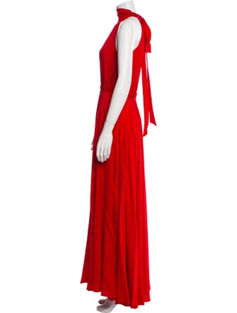 Milly Halterneck Long Dress