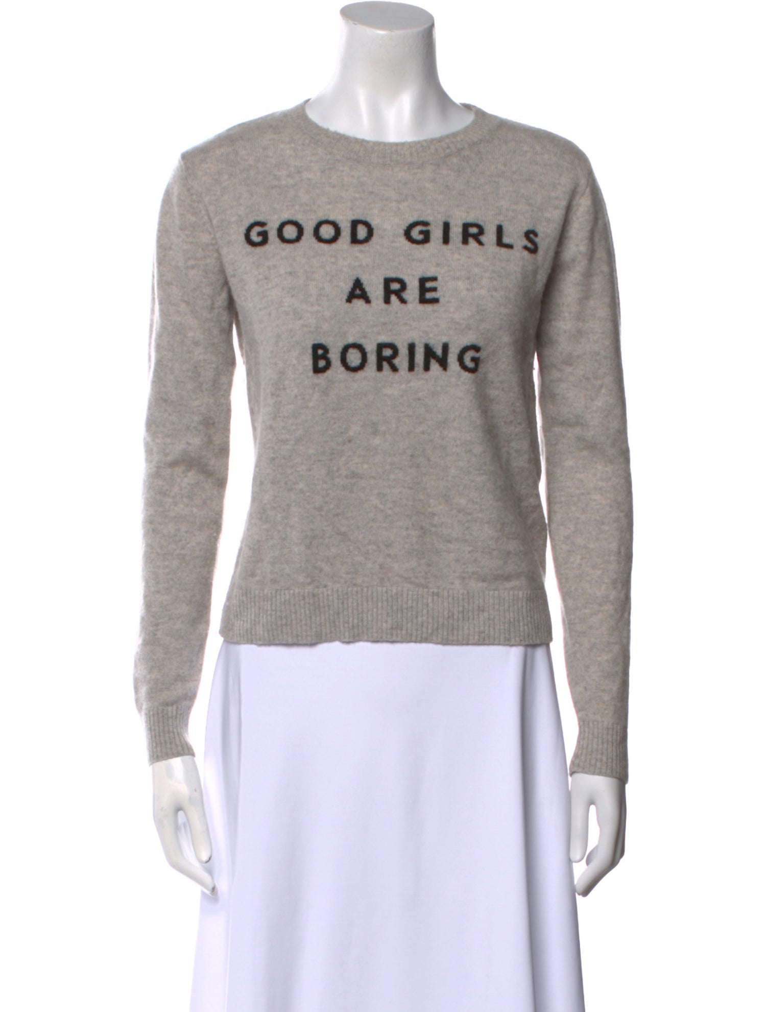 Milly Cashmere Graphic Print Sweater