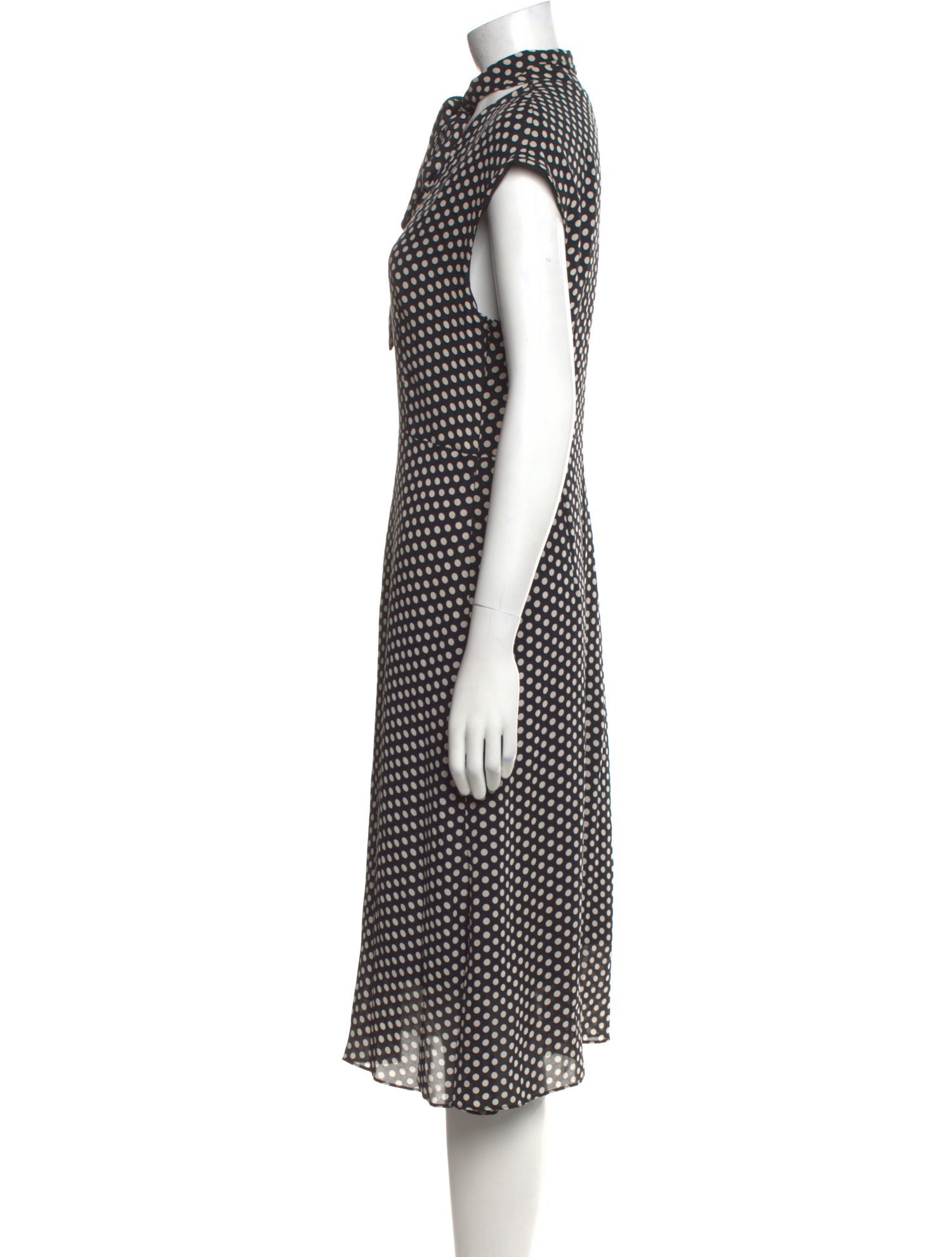 Milly Silk Midi Length Dress