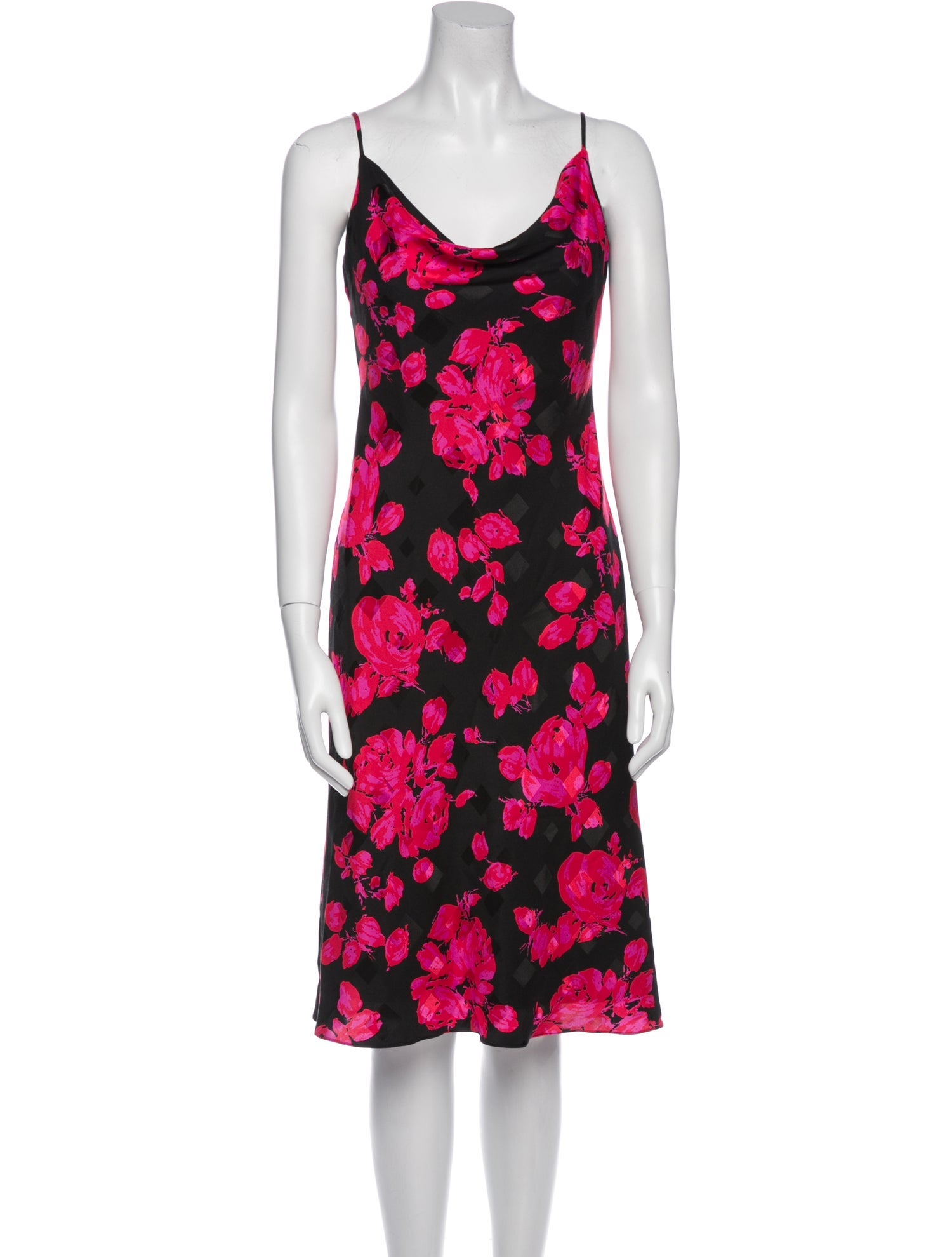 Milly Silk Knee-Length Dress