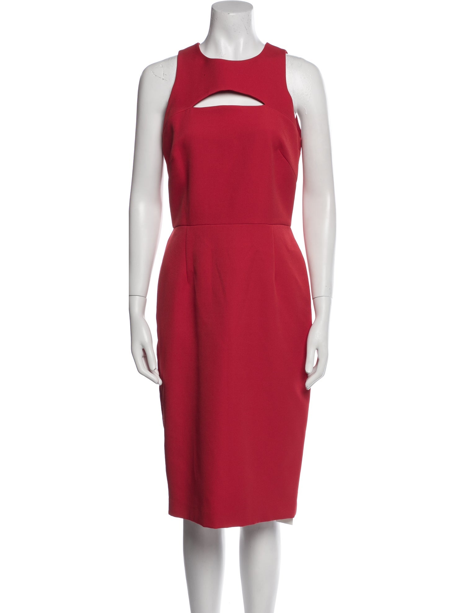 Milly Crew Neck Midi Length Dress