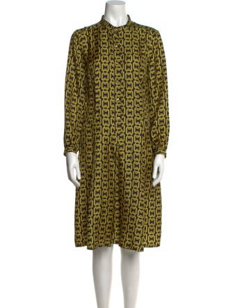 Milly Silk Knee-Length Dress