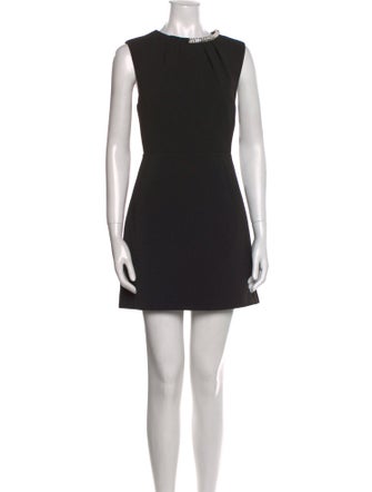 Milly Crew Neck Mini Dress