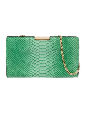 Milly Leather Clutch