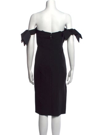 Milly Off-The-Shoulder Mini Dress