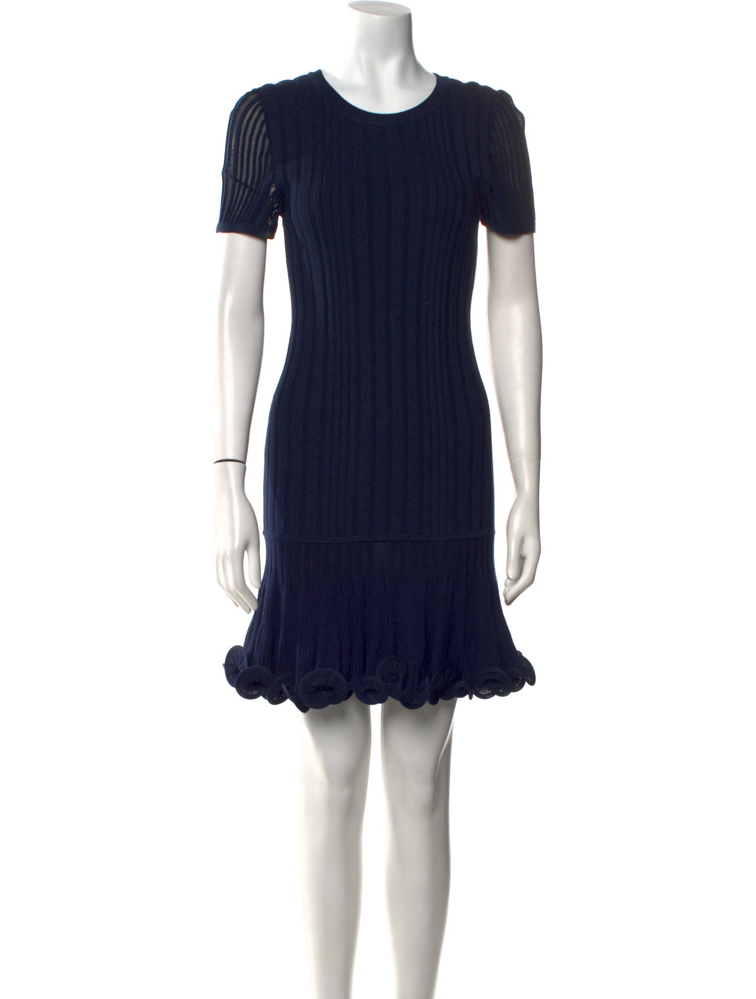 Milly Crew Neck Mini Dress