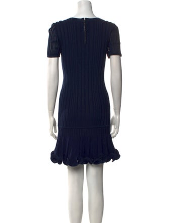 Milly Crew Neck Mini Dress