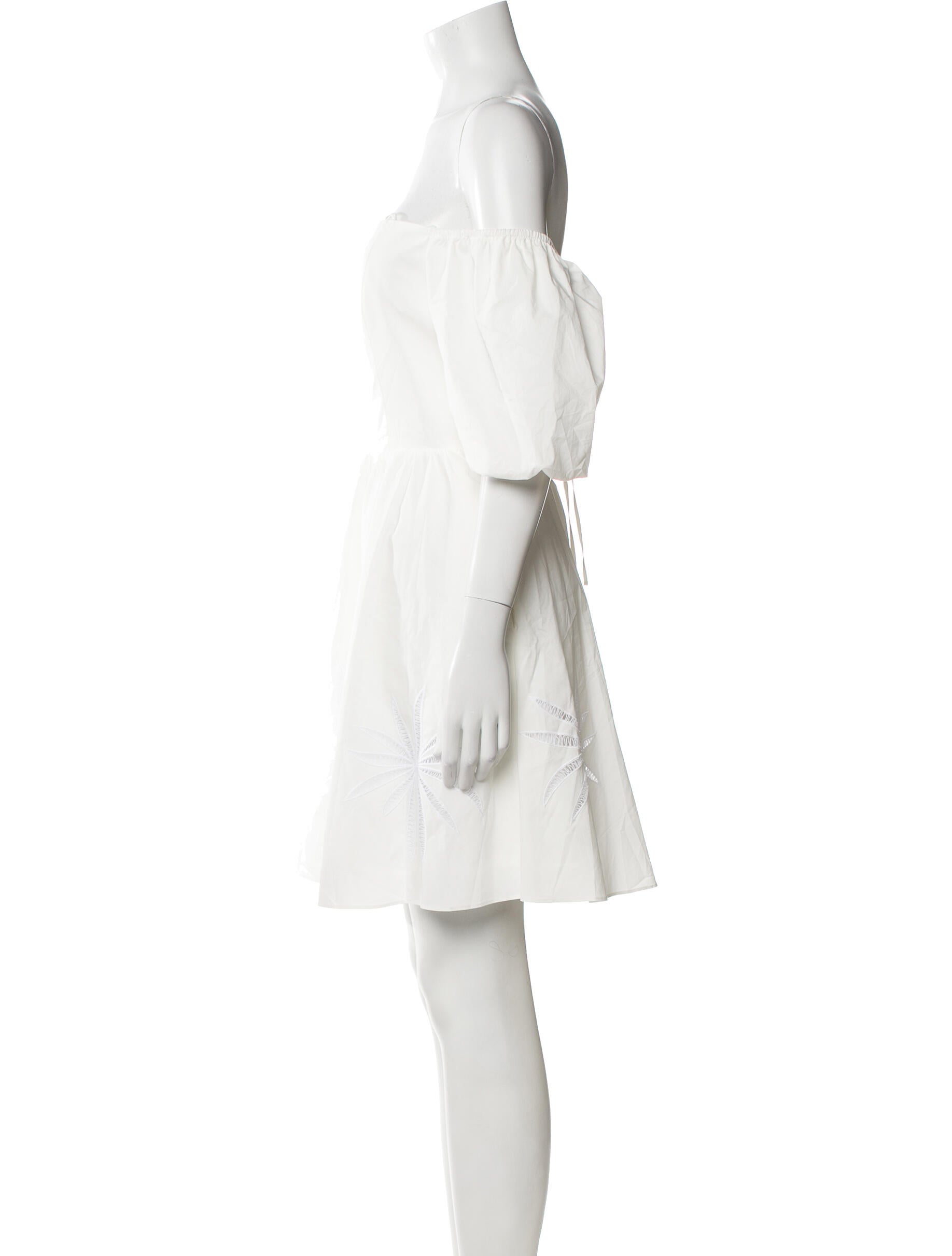 Milly Off-The-Shoulder Mini Dress