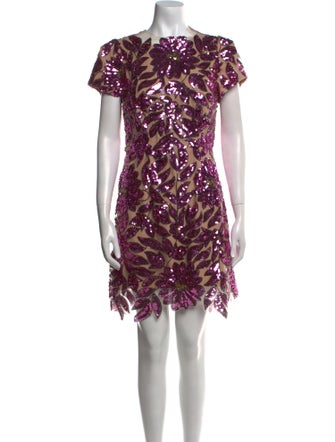 Milly Printed Mini Dress