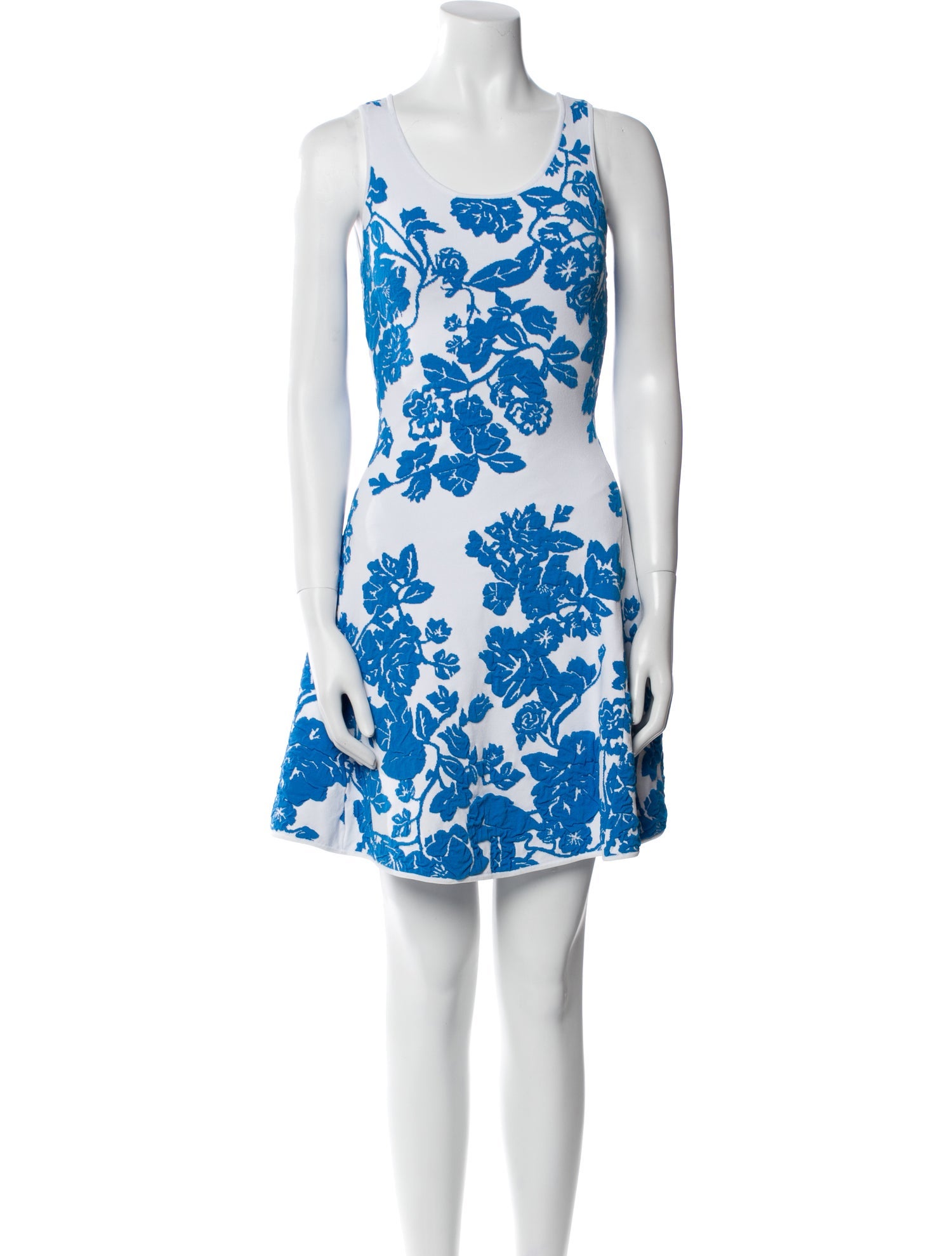 Milly Floral Print Mini Dress w/ Tags