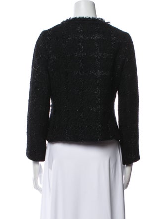 Milly Wool Tweed Pattern Evening Jacket