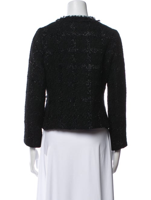 Milly Wool Tweed Pattern Evening Jacket