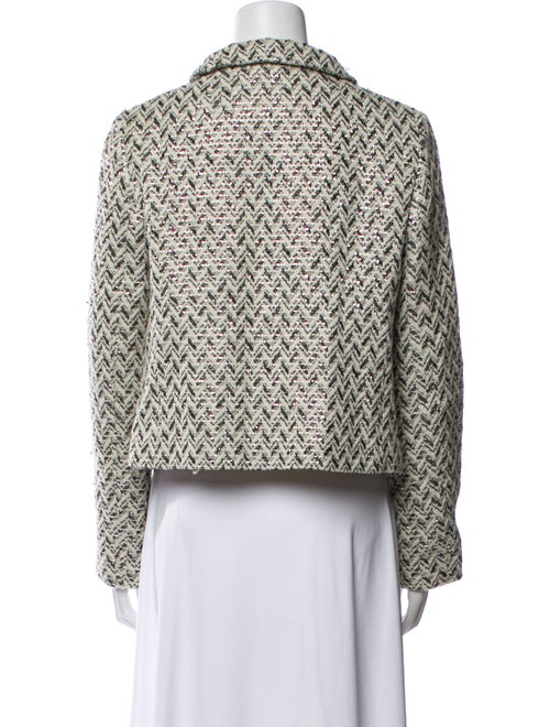 Milly Wool Printed Evening Jacket