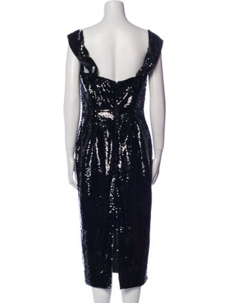 Milly Printed Midi Length Dress