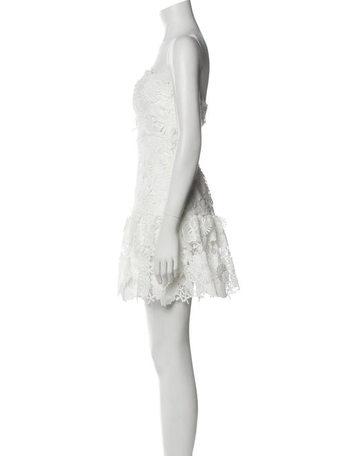 Milly Lace Pattern Mini Dress