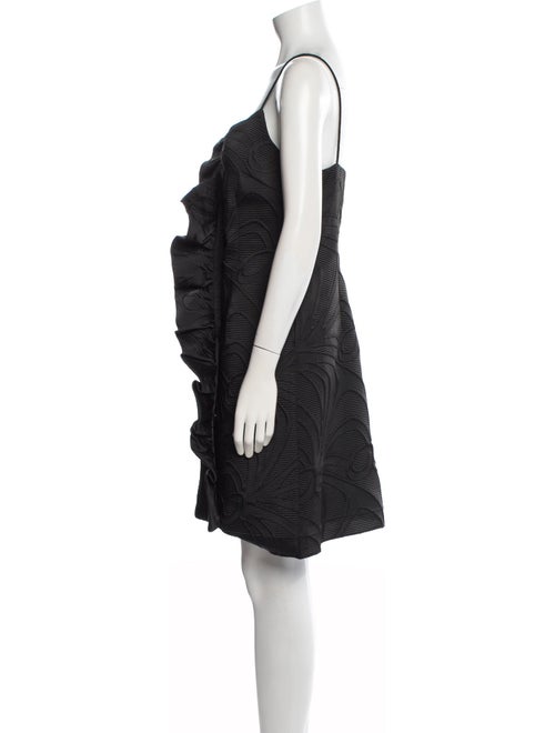 Milly V-Neck Mini Dress