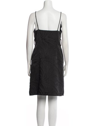 Milly V-Neck Mini Dress