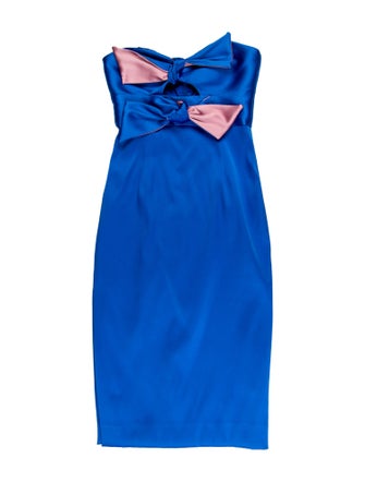 Milly Strapless Mini Dress